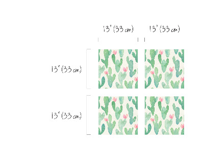 Autocollant IKEA Cactus sans épines