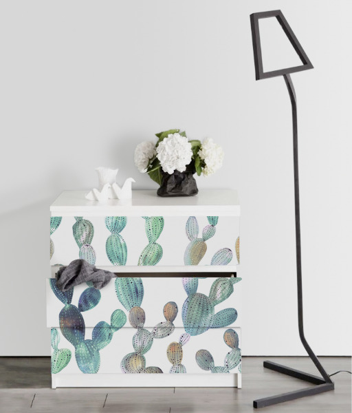 Autocollant IKEA Cactus rouillé