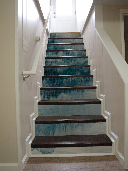 Autocollants pour escaliers Profondeur de l'océan