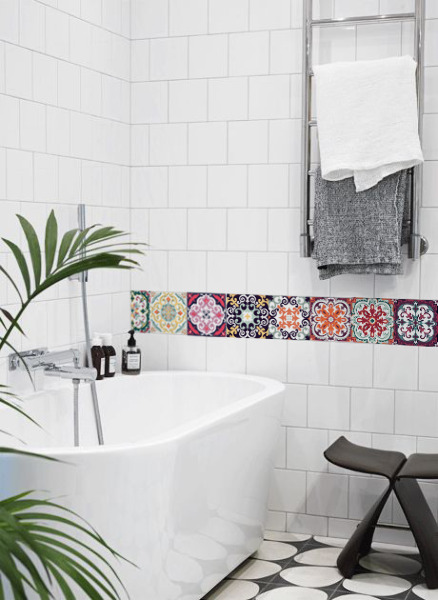 Autocollant adhésif MOTIF TALAVERA IMPRESSIONNANT