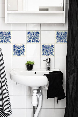 Autocollant adhésif AZULEJO BLEU