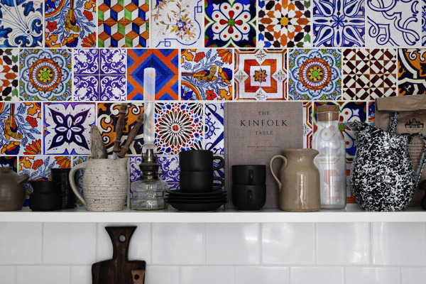 Autocollant adhésif DIVERSITÉ DES MOTIFS AZULEJOS