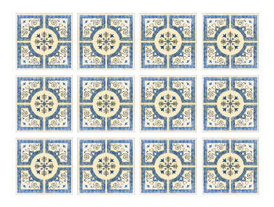 Autocollant adhésif ÉLÉGANCE DE LISBONNE