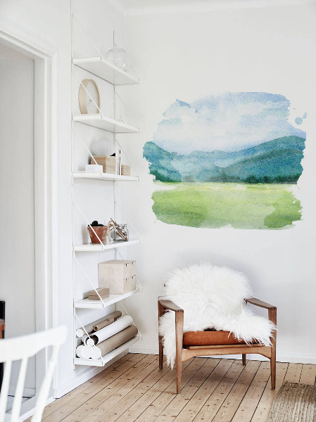 Autocollant mural Paysage