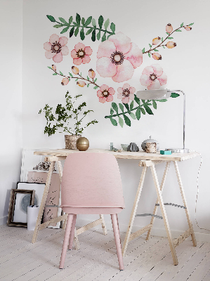 Autocollant mural Belles fleurs