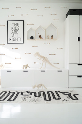 Autocollant mural Coups de feu