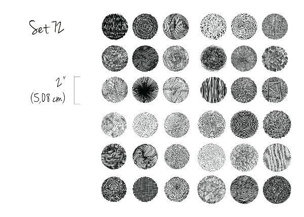 Autocollant mural Illustrations peintes à la main
