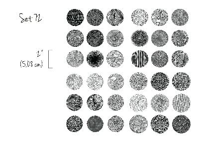 Autocollant mural Illustrations peintes à la main