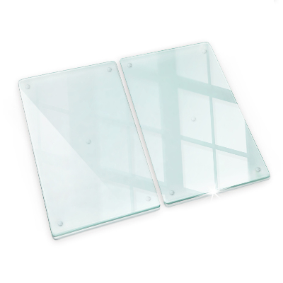 Planche à découper en verre double