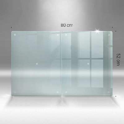 Planche à découper en verre double