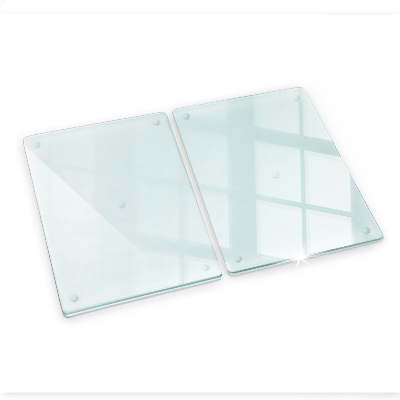 Planche à découper en verre double