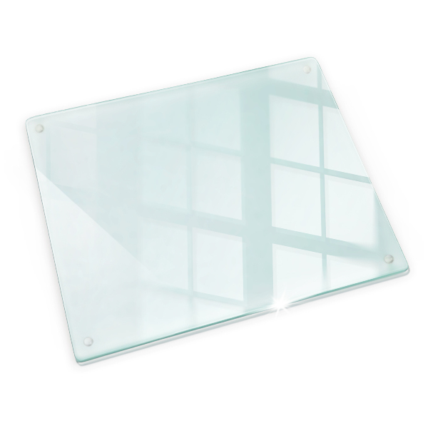 Planche à découper en verre rectangulaire