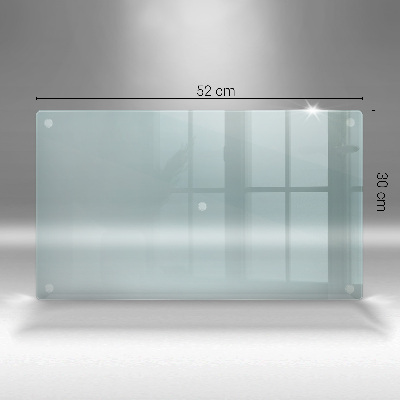 Planche à découper en verre rectangulaire