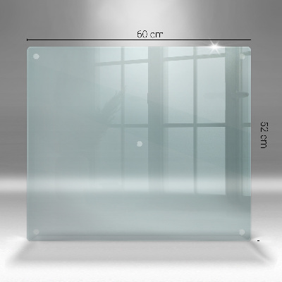 Planche à découper en verre rectangulaire