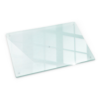 Planche à découper en verre rectangulaire