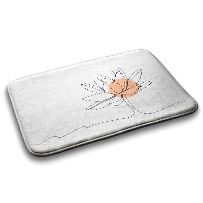 Tapis de bain Nénuphar
