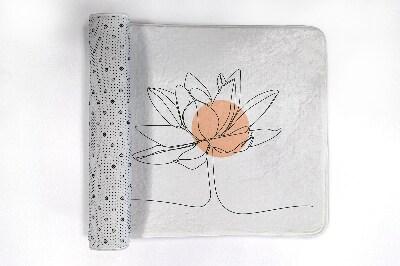 Tapis de bain Nénuphar