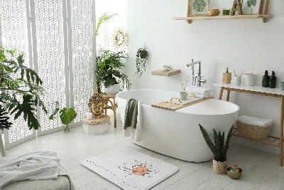 Tapis de bain Nénuphar