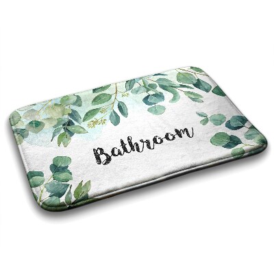 Tapis de salle de bain Feuilles nature