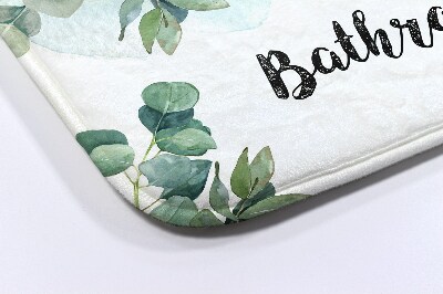Tapis de salle de bain Feuilles nature