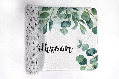 Tapis de salle de bain Feuilles nature