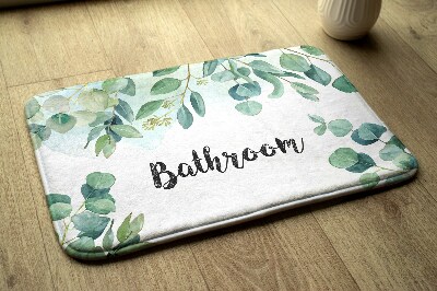 Tapis de salle de bain Feuilles nature