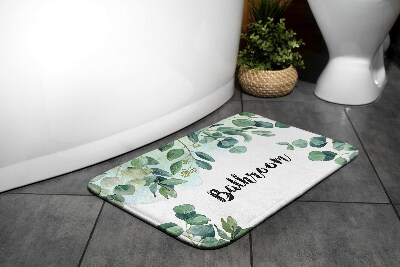 Tapis de salle de bain Feuilles nature