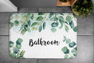 Tapis de salle de bain Feuilles nature