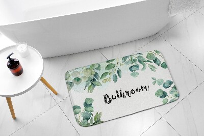 Tapis de salle de bain Feuilles nature