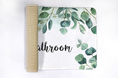 Tapis de salle de bain Feuilles nature