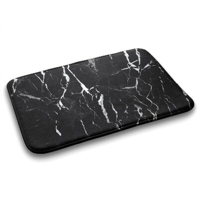 Tapis de bain Marbre noir
