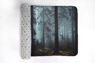 Tapis bain Forêt de brouillard