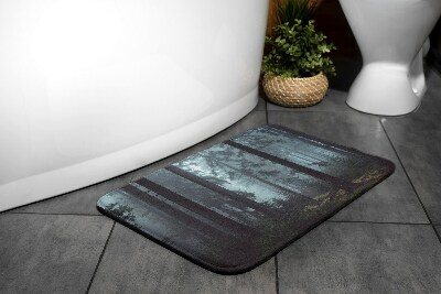 Tapis bain Forêt de brouillard