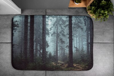 Tapis bain Forêt de brouillard