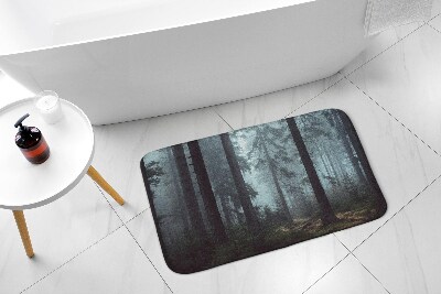 Tapis bain Forêt de brouillard