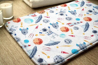 Tapis de salle de bain Symboles cosmiques