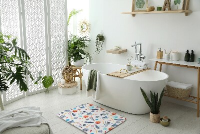 Tapis de salle de bain Symboles cosmiques