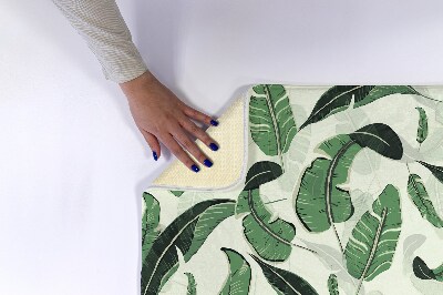 Tapis de bain Feuilles nature