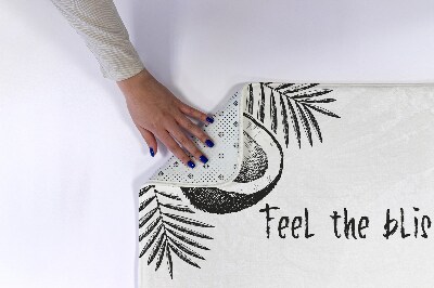 Tapis salle de bain Cocotiers