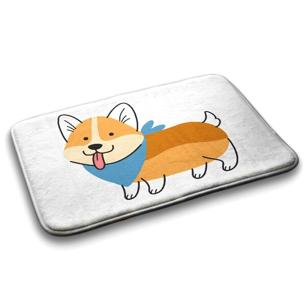 Tapis salle de bain Chien shiba inu