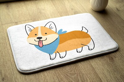 Tapis salle de bain Chien shiba inu
