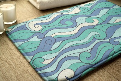 Tapis de salle de bain Vagues de la mer