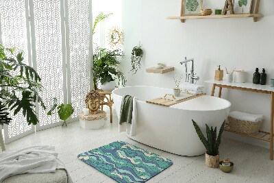 Tapis de salle de bain Vagues de la mer
