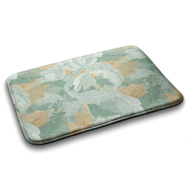 Tapis bain Les feuilles de la plante