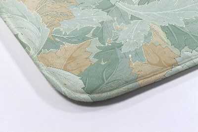 Tapis bain Les feuilles de la plante