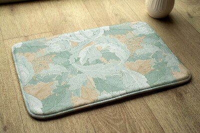 Tapis bain Les feuilles de la plante