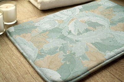 Tapis bain Les feuilles de la plante