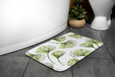Tapis de bain Feuilles de ginkgo