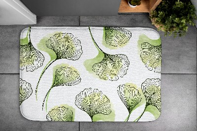 Tapis de bain Feuilles de ginkgo