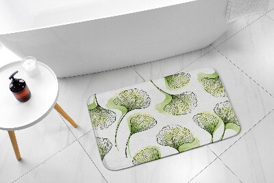 Tapis de bain Feuilles de ginkgo